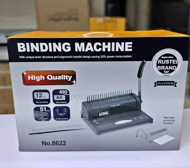 Binding Machine - main view