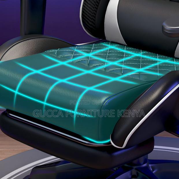 Office Chairs:Adjustable Back Angle Gaming Chair With Wheels - thumbnail 5