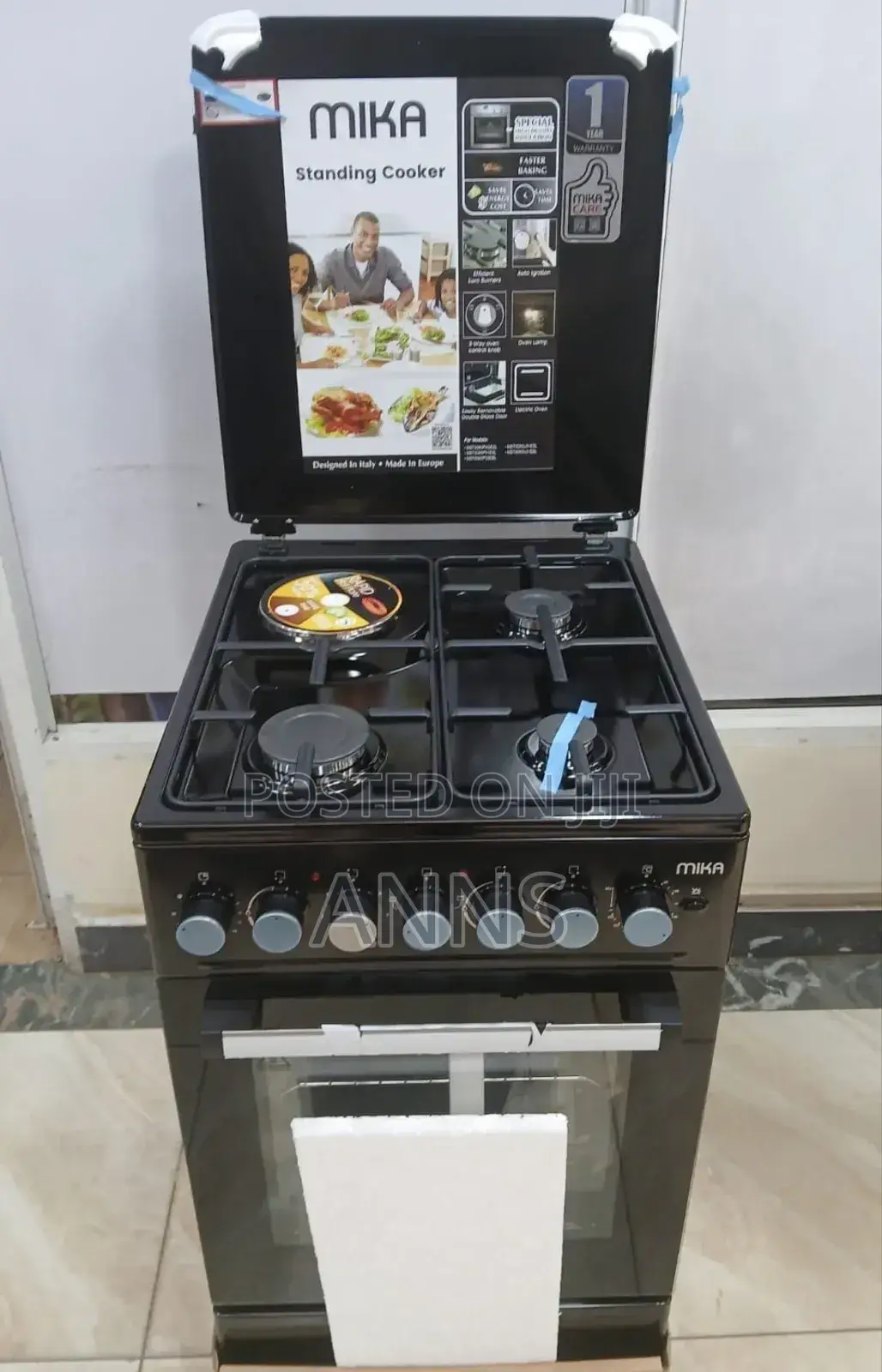 Mika 58 by 58 Standing Cooker