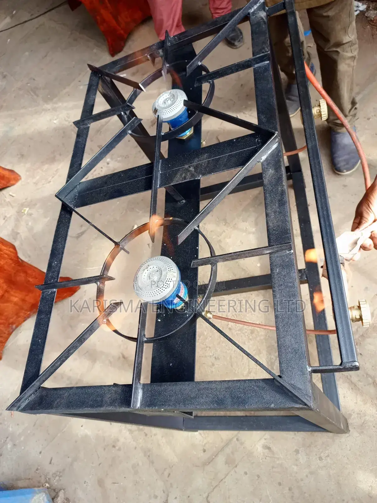 Commercial 2 Burner Mild Steel Cooker
