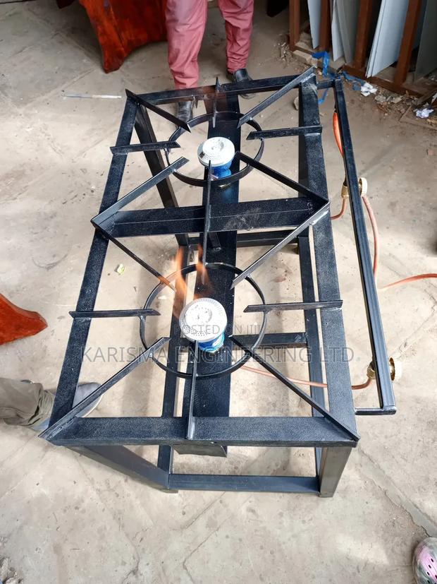 Commercial 2 Burner Mild Steel Cooker - thumbnail 3