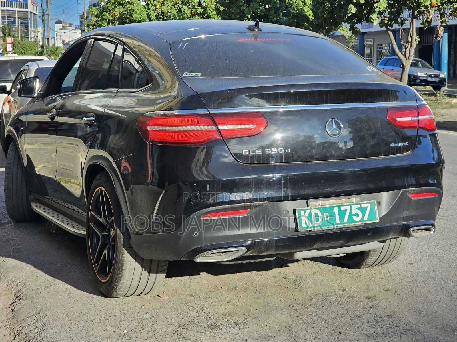 Mercedes-Benz GLE-Class GLE 350d 4MATIC 2018 Black
