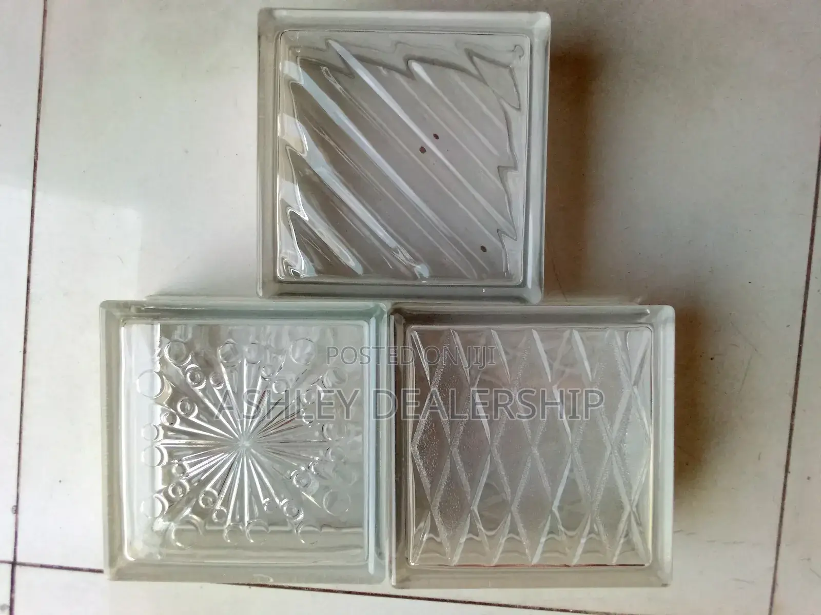 Clear Glass Blocks 190*190*80mm