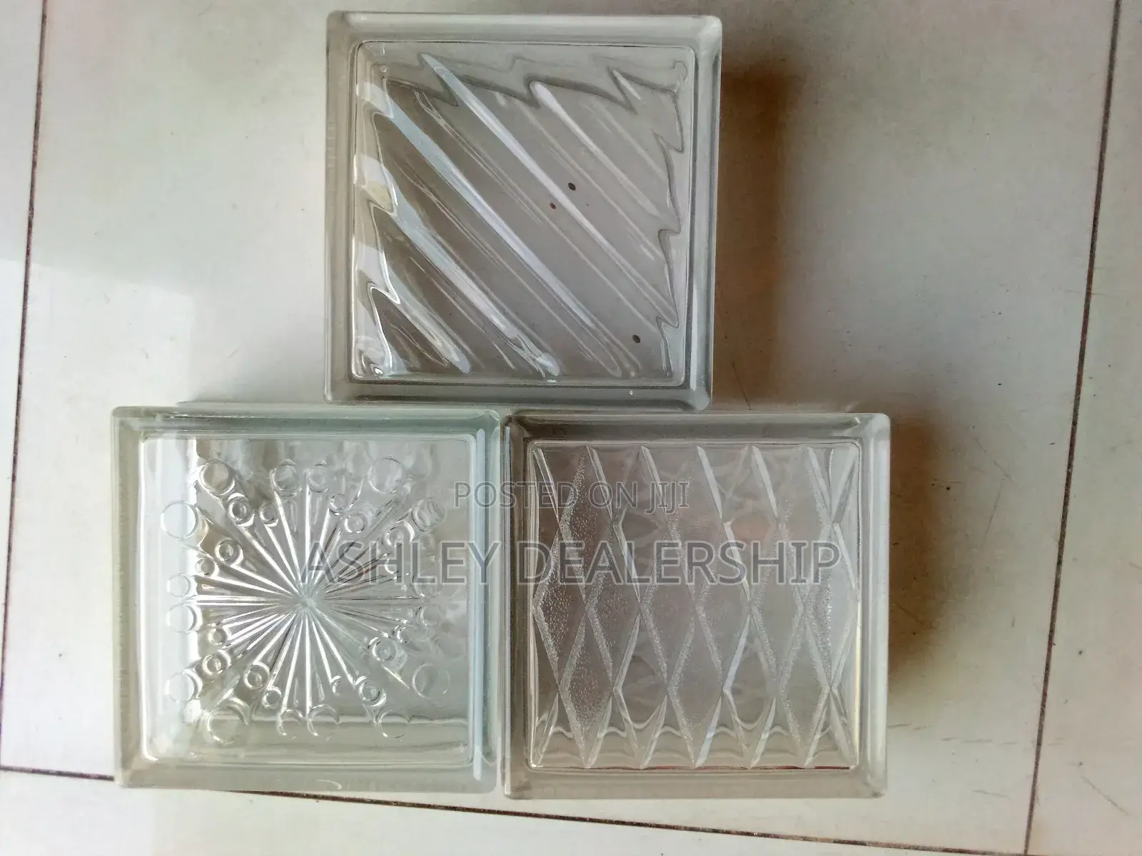 Clear Glass Blocks 190*190*80mm
