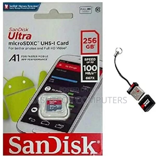 ~ Sandisk 256GB Microsd CLASS 10 120mb/Ps ^~ - thumbnail 3