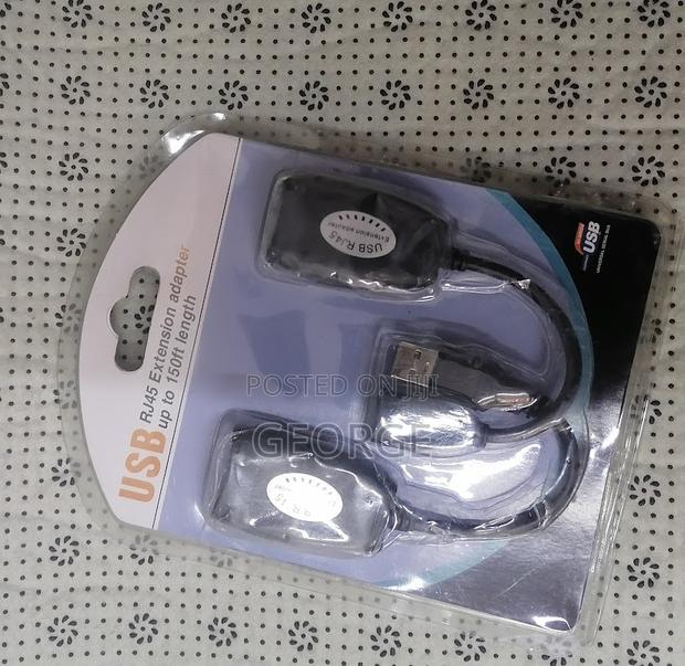 HOT TOP 50m USB Extender Over RJ45 Cat 6/5/5e USB to RJ45