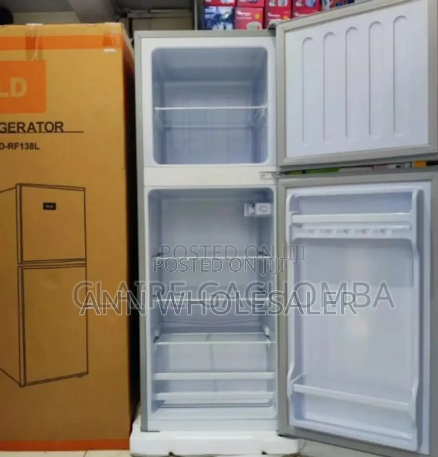Volsmart 138L Double Door Refrigerator VL/F
