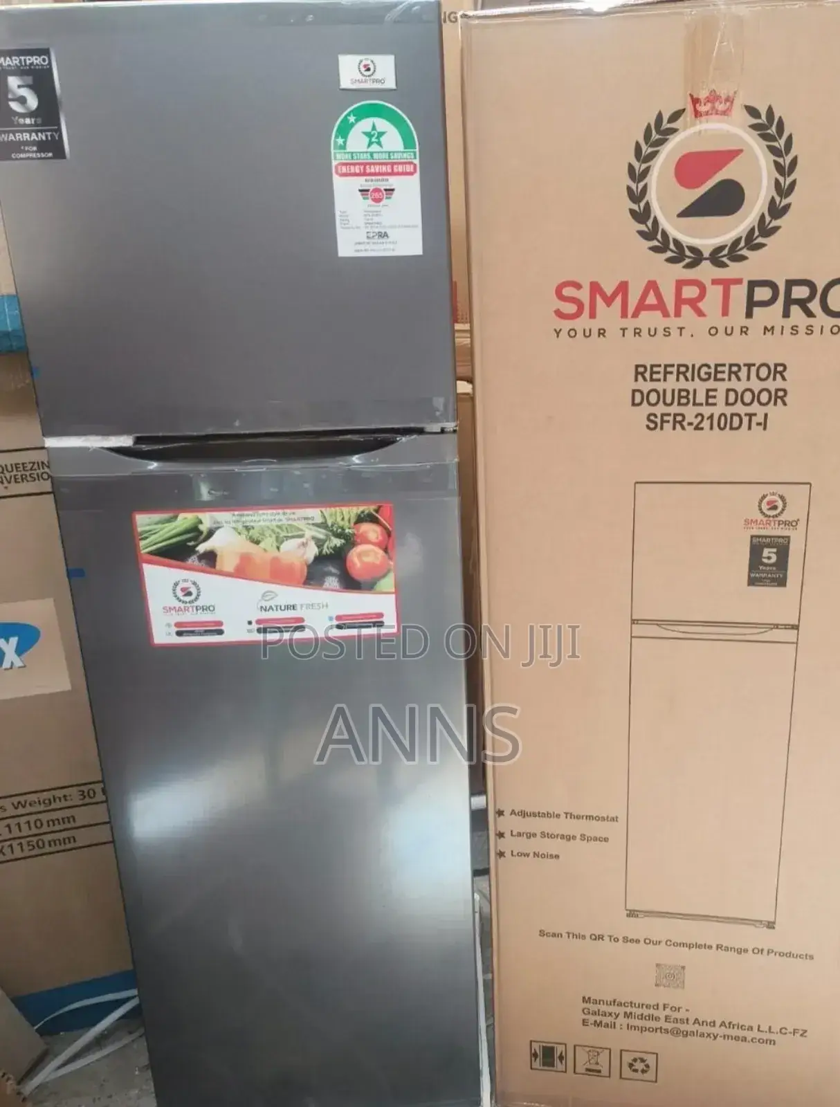 Smart Pro 170litres SF-210DT-I Double Door Refrigerator