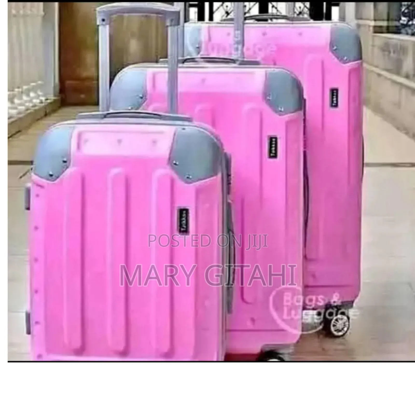 **3 in 1 Fibre Laxurious Suitcase Briefcase Travel Ba