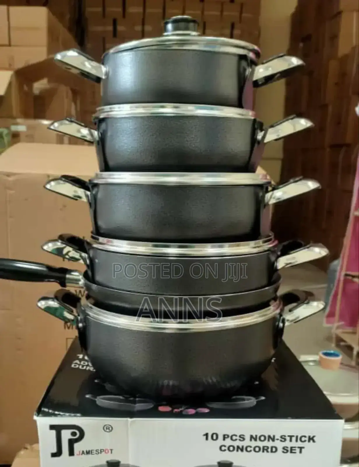 Jamespot 10pc Non Stick Cookware Set
