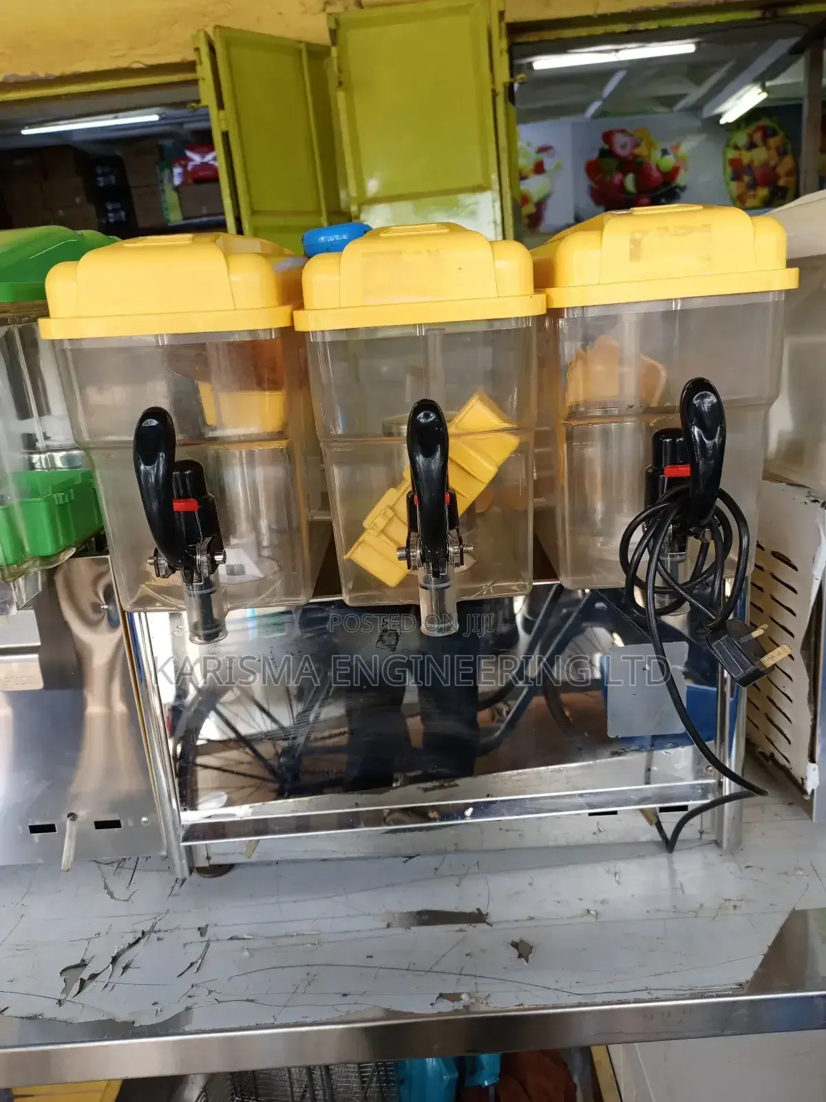 Imported Three Tap Juice Dispenser