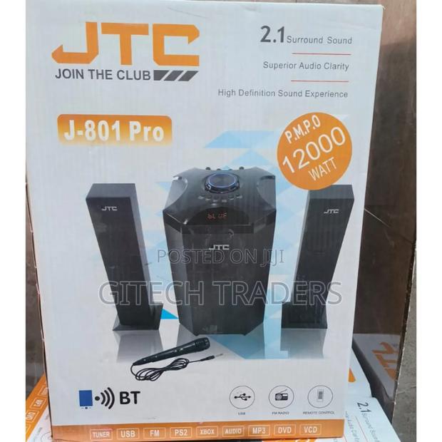 JTC Mtungi 2.1ch Hometheatre-Bt/Fm/Usb-12,000w
