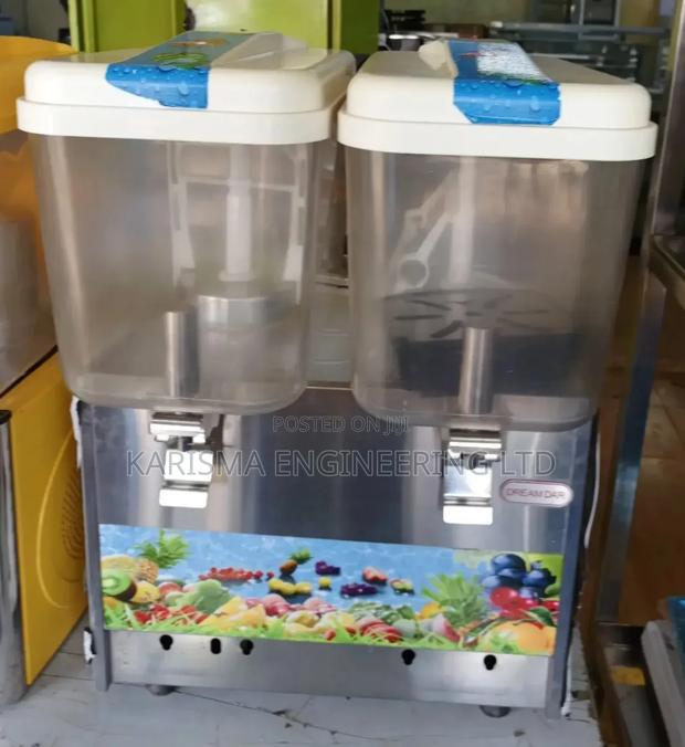 Juice Dispenser. Two Taps. - main view