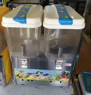 Juice Dispenser. Two Taps.