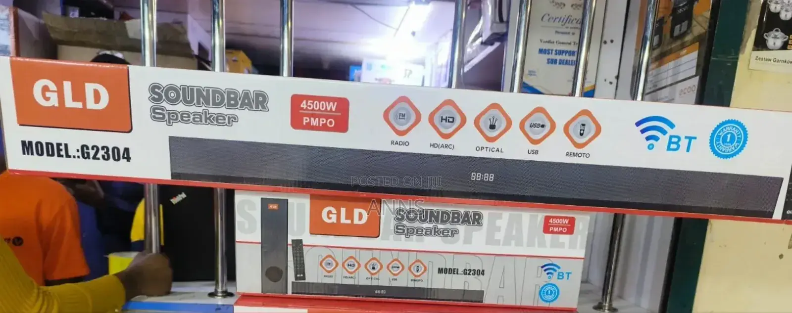 GLD Best 2.1 Soundbar System