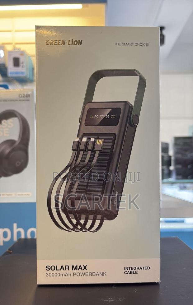 Green Lion Solar Max Powerbank - main view