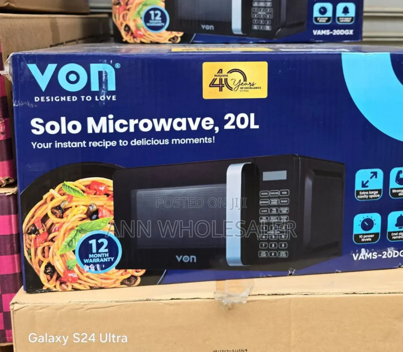 Von Digital 20L Microwave Oven VAMS-20LM