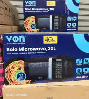 Von Digital 20 Litres Microwave Oven v-20lm