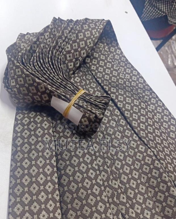 Coffee Brawn Executive Single Ties - thumbnail 2