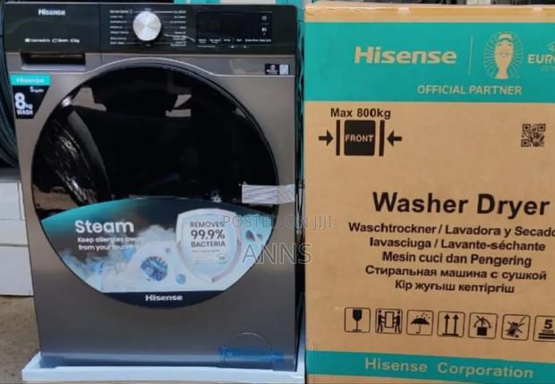Hisense 8kgs Wash and Spin Front Load Washing Machine