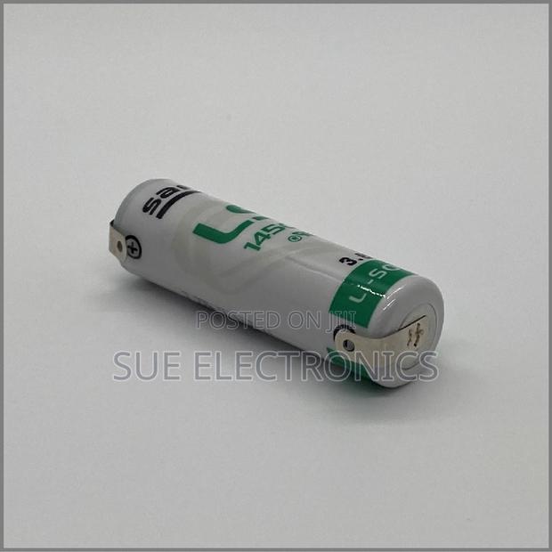 Saft Ls 14500aa 3.6 v Lithium With Solder Pins