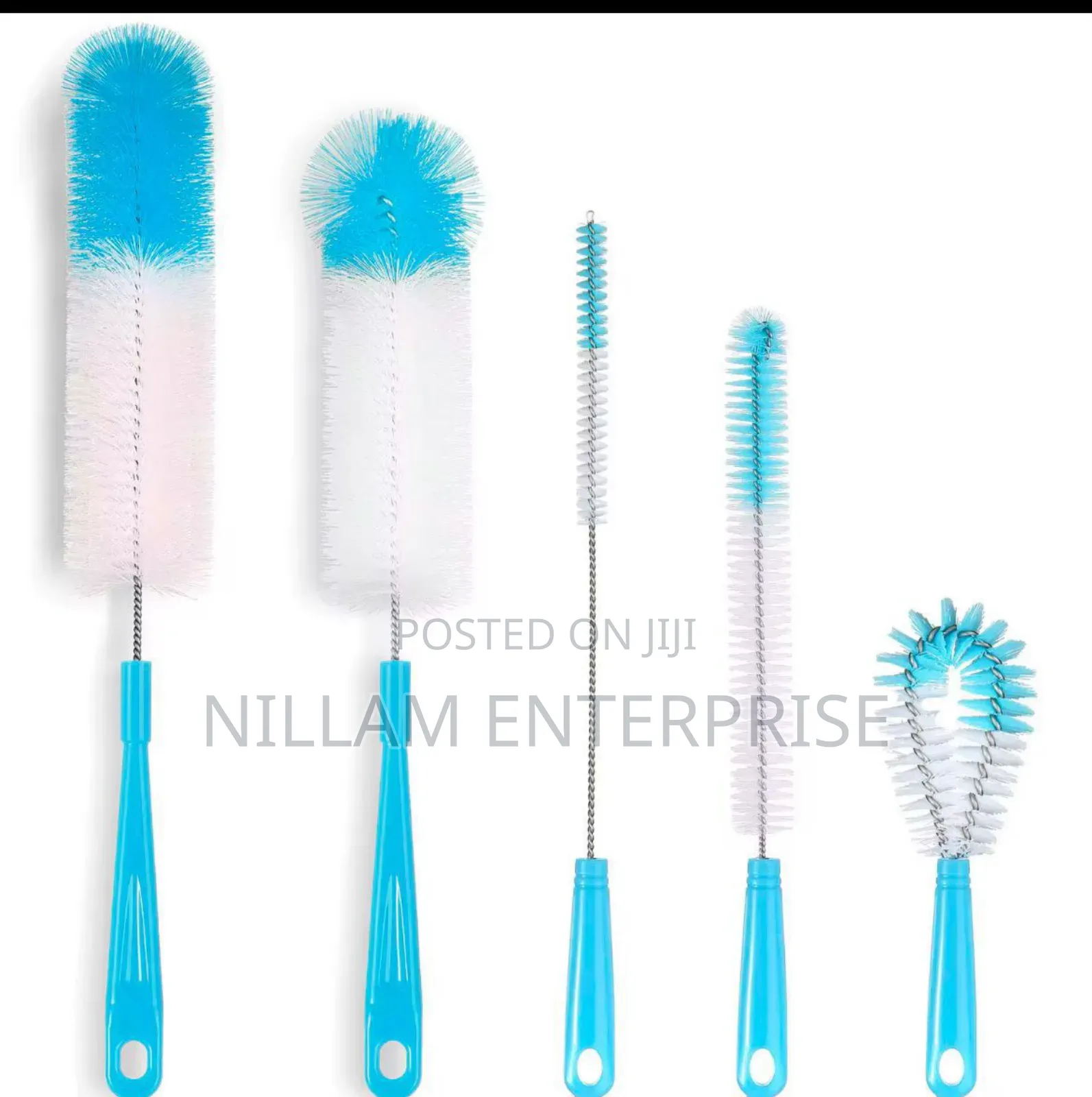 *5 PCS Long Bottle Brush Cleaner