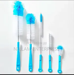 *5 PCS Long Bottle Brush Cleaner