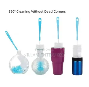 *5 PCS Long Bottle Brush Cleaner