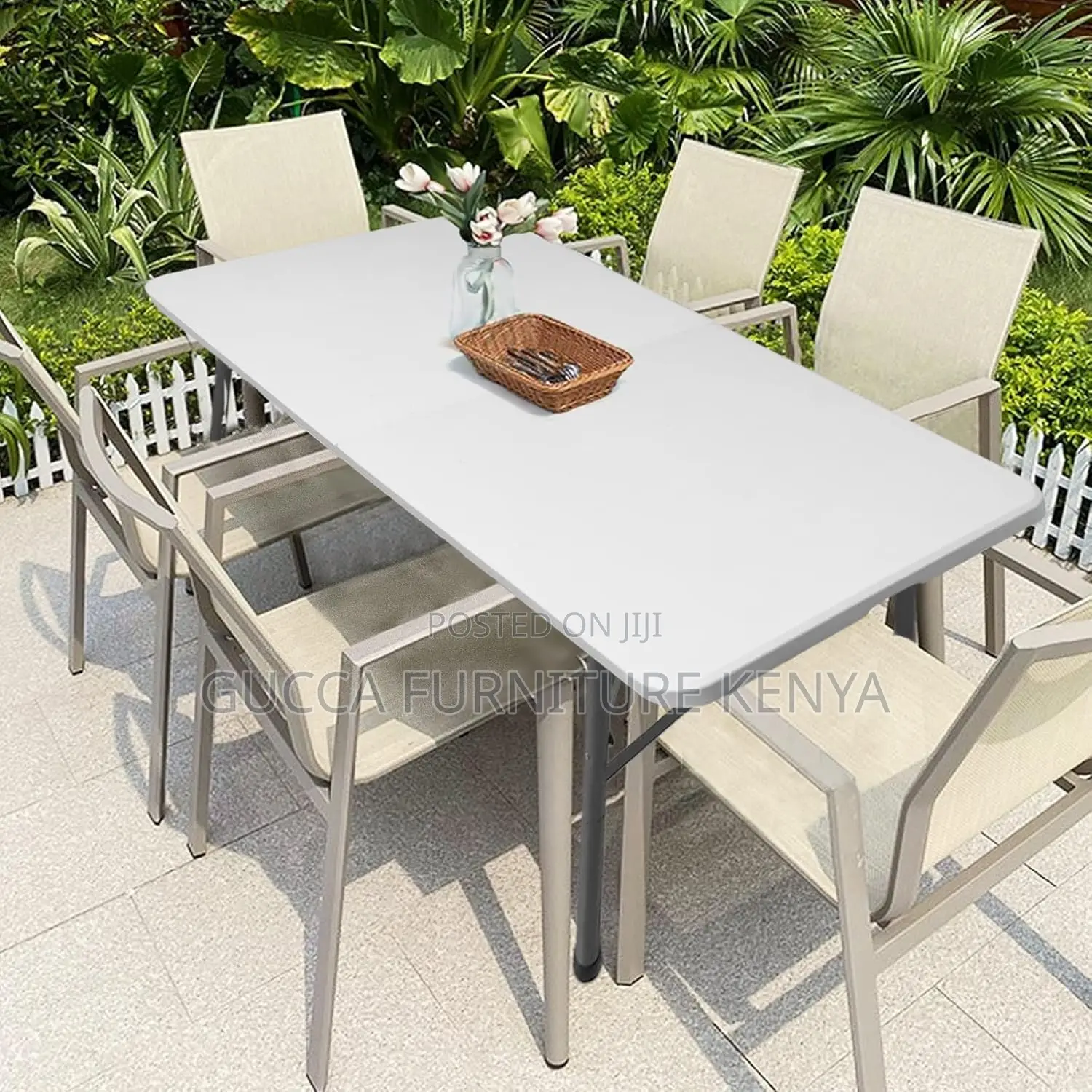 Dining Tables: Portable Folding Plastic Dining Table