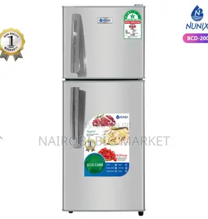 Nunix 210L Double Door Refrigerator NU-FR