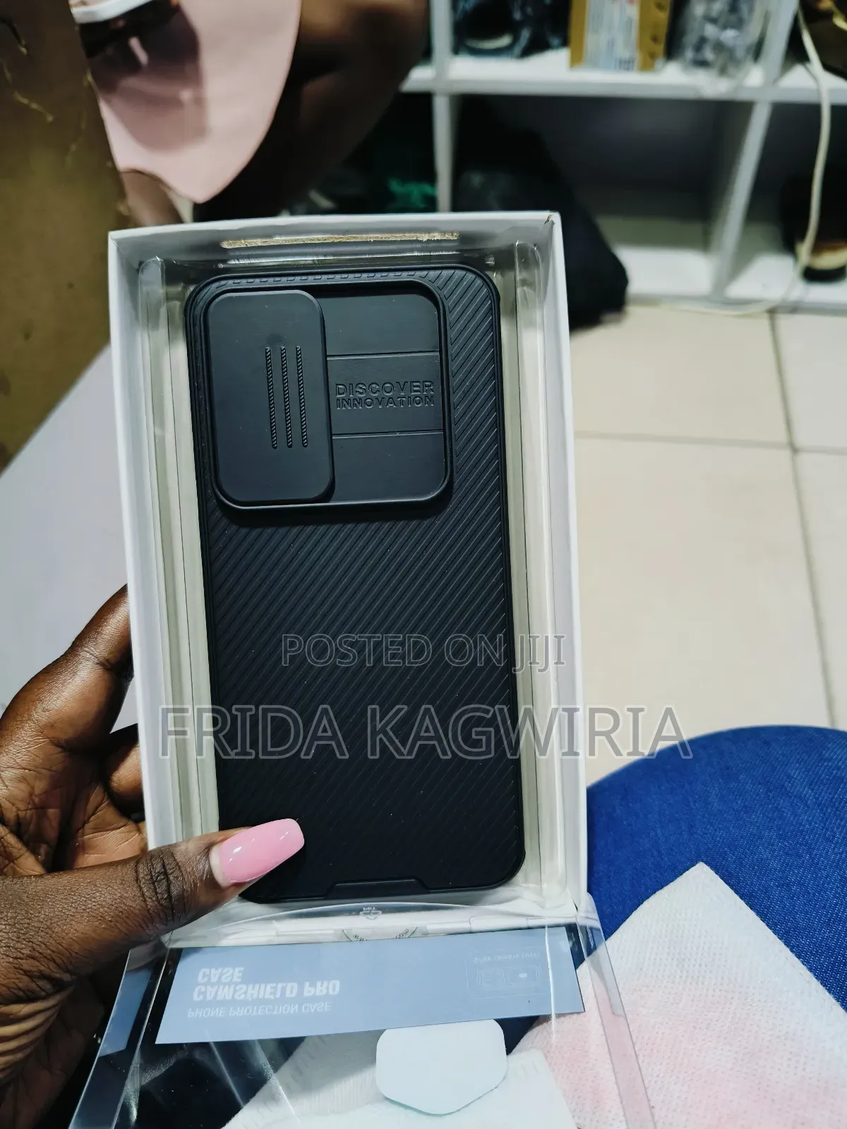 Samsung S24fe Nilkin Camshield Shockproof Back Cover