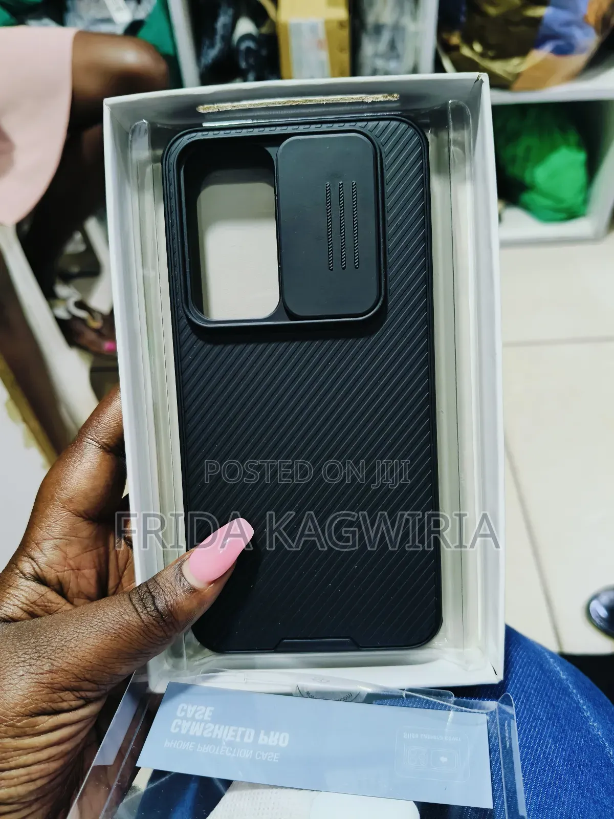 Samsung S24fe Nilkin Camshield Shockproof Back Cover