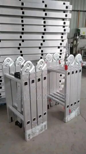 High Quality Aluminum Multi Folding Ladder - thumbnail 2