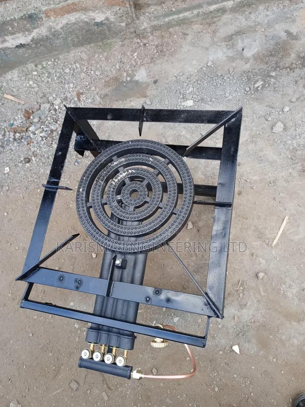 4 Ring Mild Steel Burner. - main view