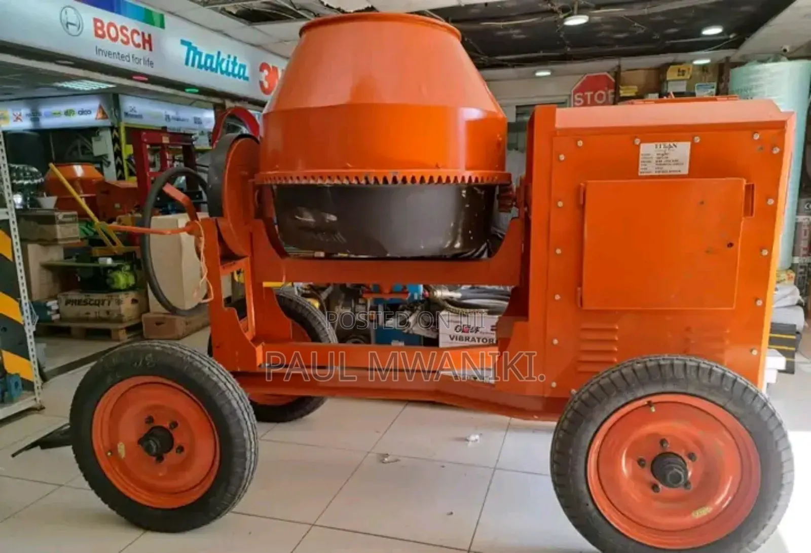 Indian Concrete Mixer