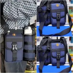 Water Bottle Holder Carrier Bag With Adjustable Strap