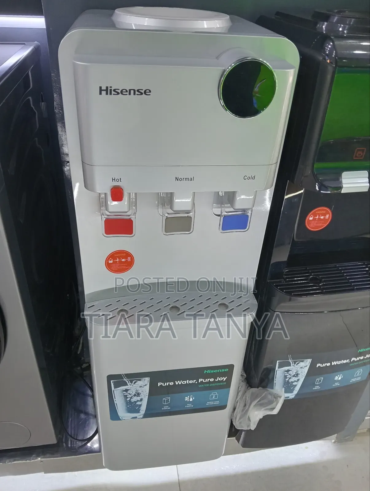 Hisense 3 Taps H96WDTS3S2 Hot,Cold Normal Water Dispenser
