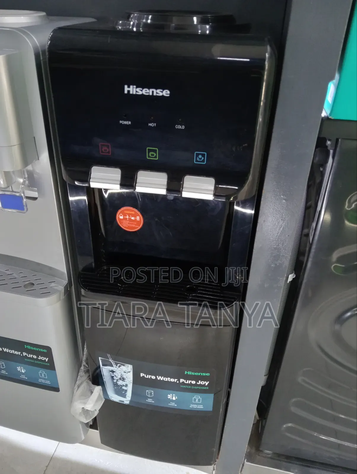 Hisense Water Dispenser Black Hot,Normal Cold With Compreo