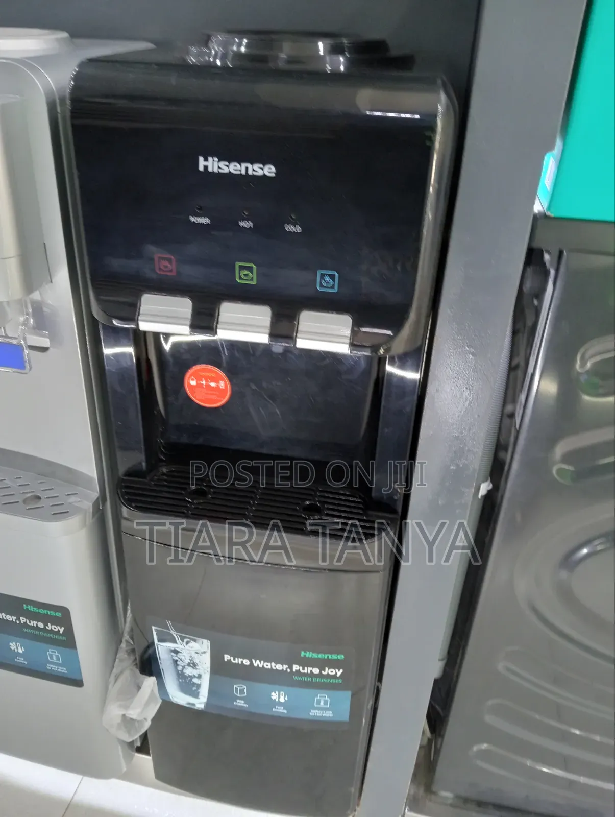 Hisense Water Dispenser Black Hot,Normal Cold With Compreo