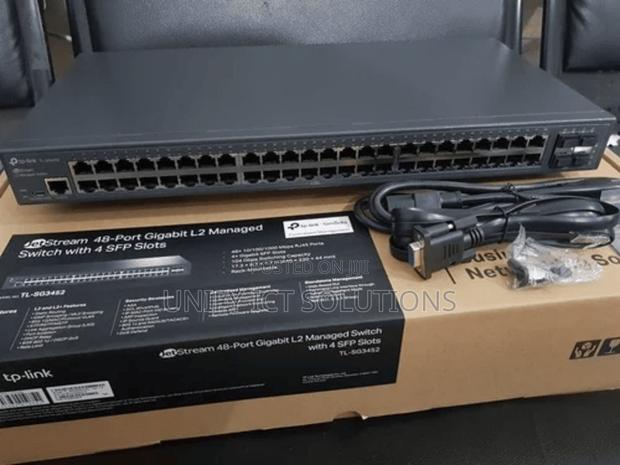 Tp-Link TL-SG2452P Jetstream 48-Port Smart Poe+ Switch - main view