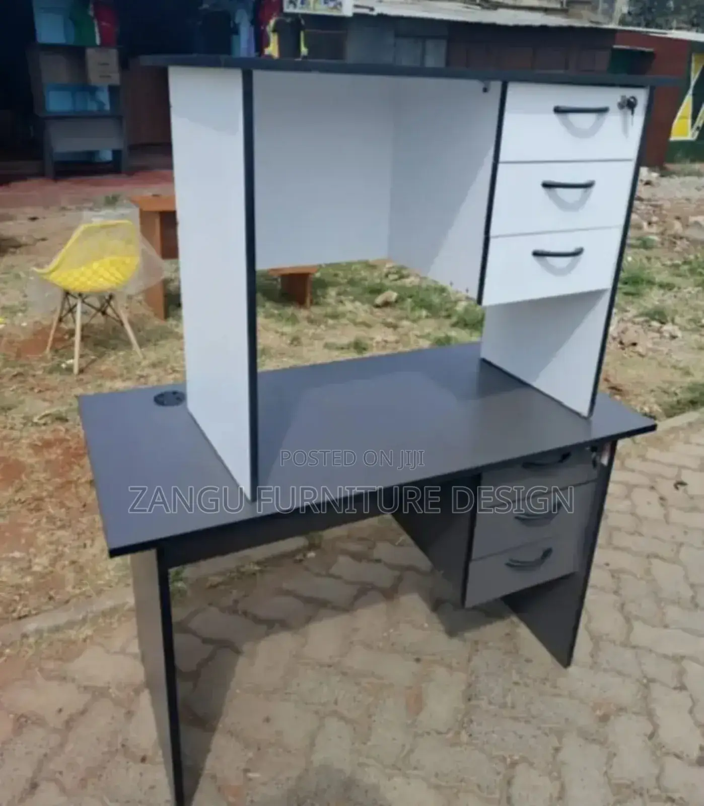 Plush Office Desk
