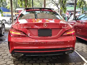 Mercedes-Benz CLA-Class CLA 250 4MATIC Sedan 2018 Red