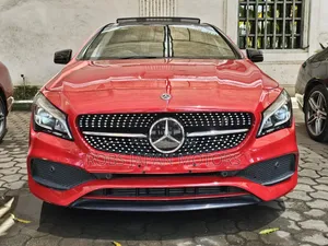 Mercedes-Benz CLA-Class CLA 250 4MATIC Sedan 2018 Red