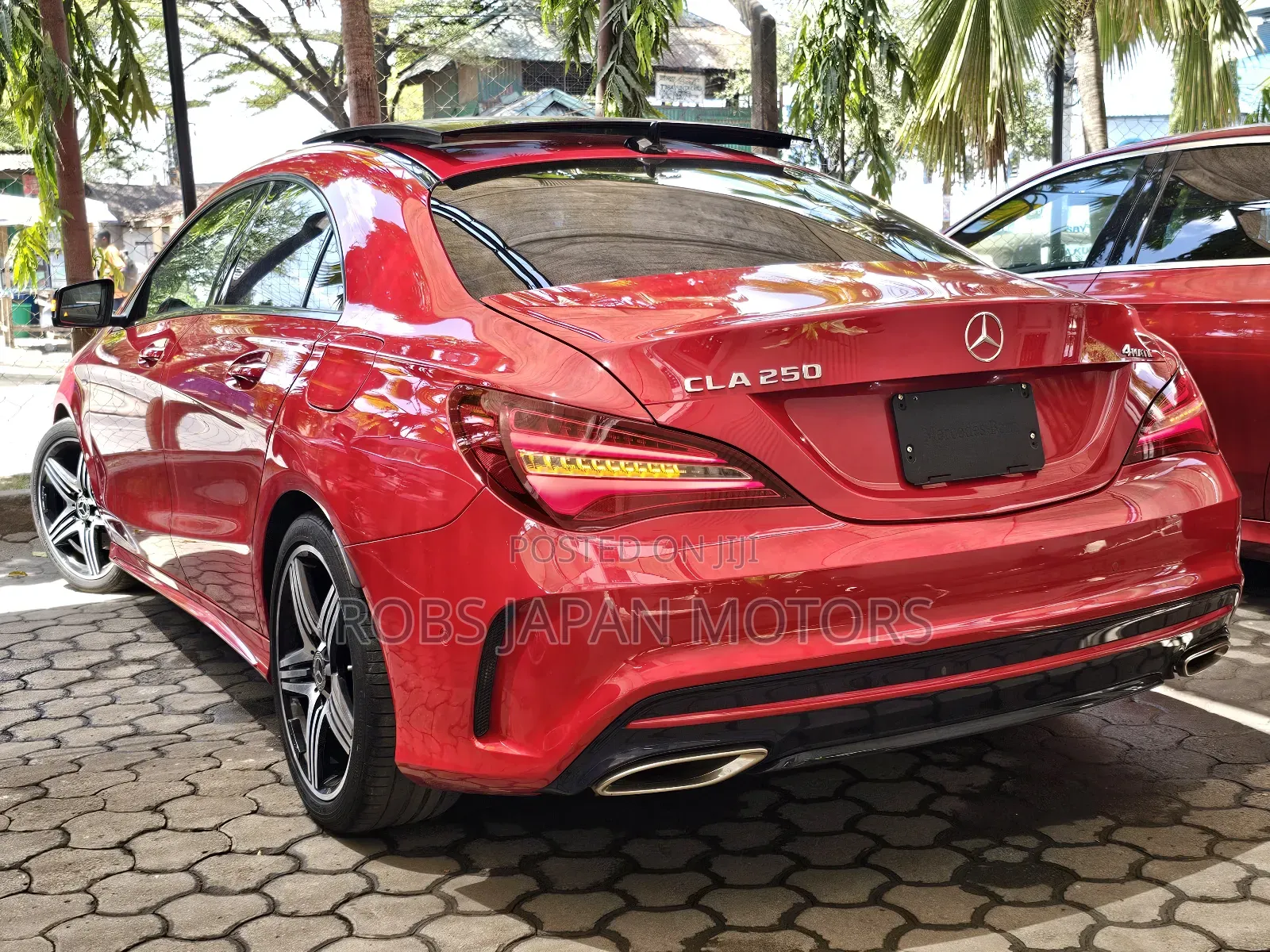 Mercedes-Benz CLA-Class CLA 250 4MATIC Sedan 2018 Red