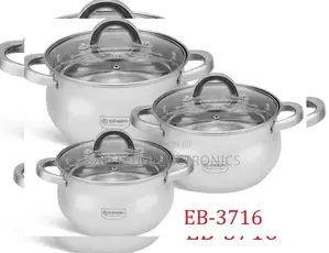 Stainless Steel 6pcs Edenberg Cookware Woks