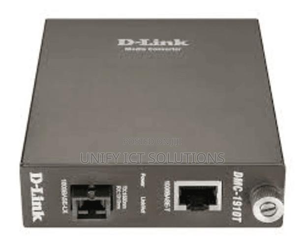 D-Link 1000base-T UTP to 1000base-Lx SM SC Media Converter
