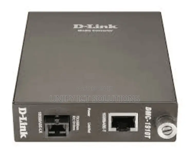 D-Link 1000base-T UTP to 1000base-Lx SM SC Media Converter