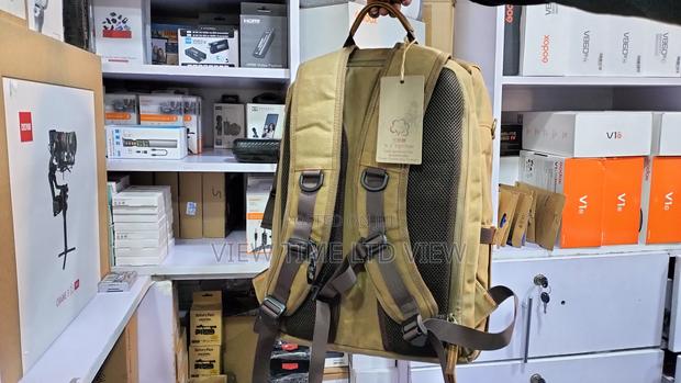 Waxed Canvas Leather Camera Bag Backpack 25L - thumbnail 5