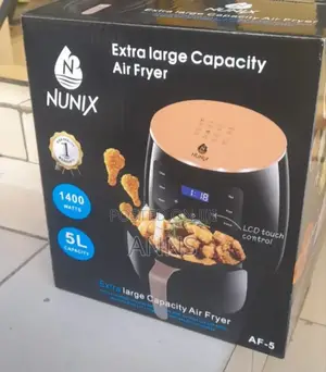 Nunix 5L 1400watts Air Fryer