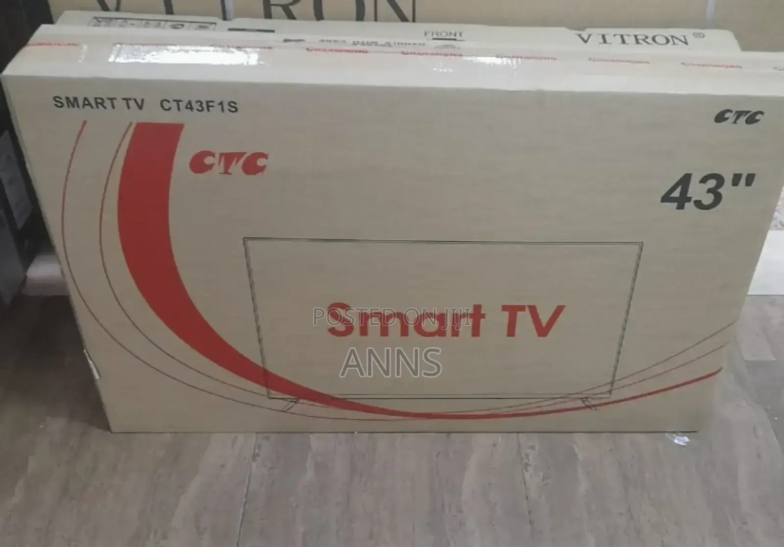 CTC 43" Smart Frameless Tv